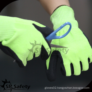 SRSAFETY nitrile coated cut resistant aeronautics work glove